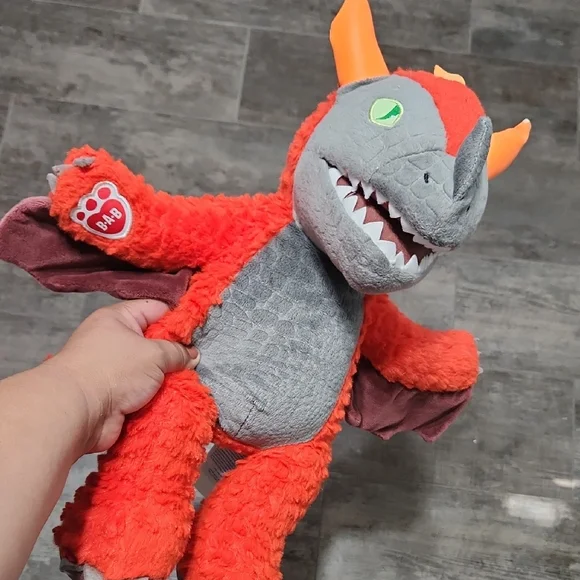 Build A Bear Dragon Plush Toy - Picture 1 of 7